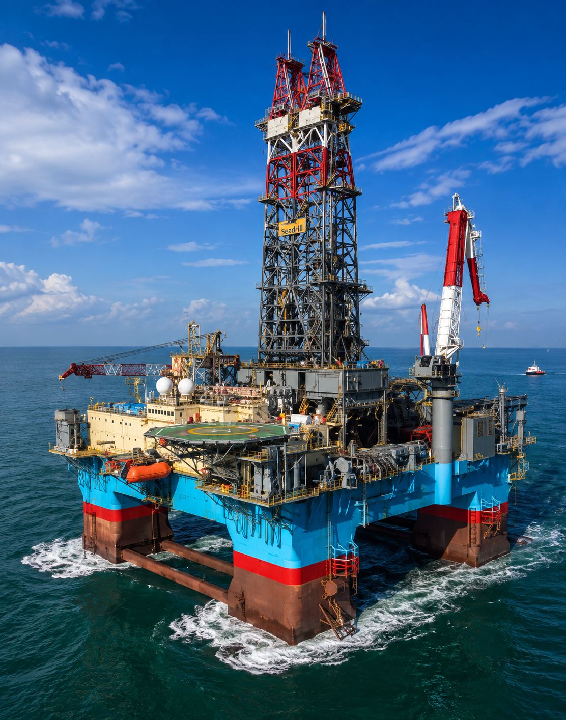 DrillCore Energy Solutions, semi-submersible drilling rig